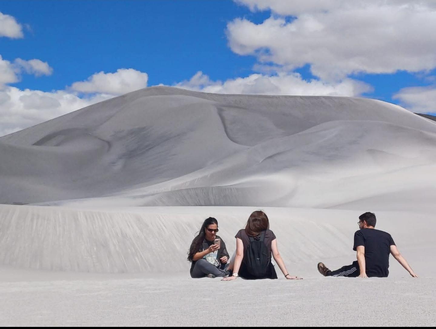 Dunas blancas de la Puna